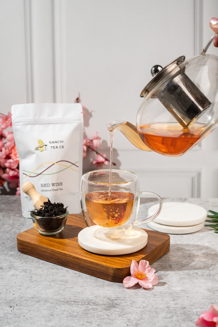 Red Wine - Hibiscus Black Tea