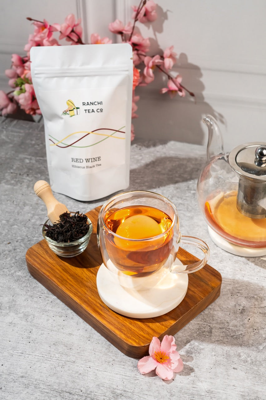 Red Wine - Hibiscus Black Tea