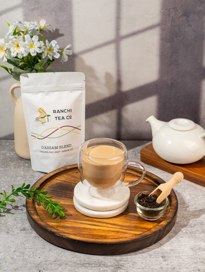 D'Assam Blend - Darjeeling Leaf + Assam CTC