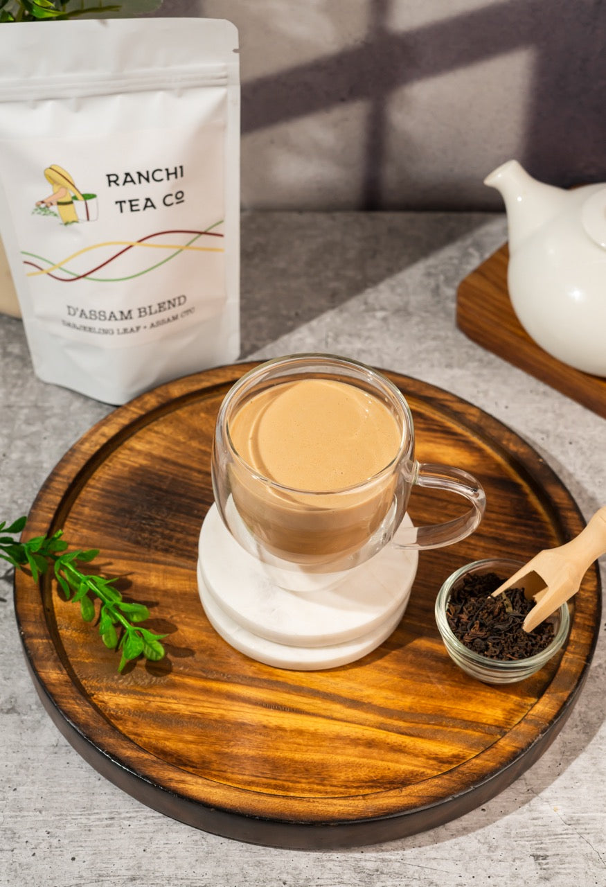 D'Assam Blend - Darjeeling Leaf + Assam CTC