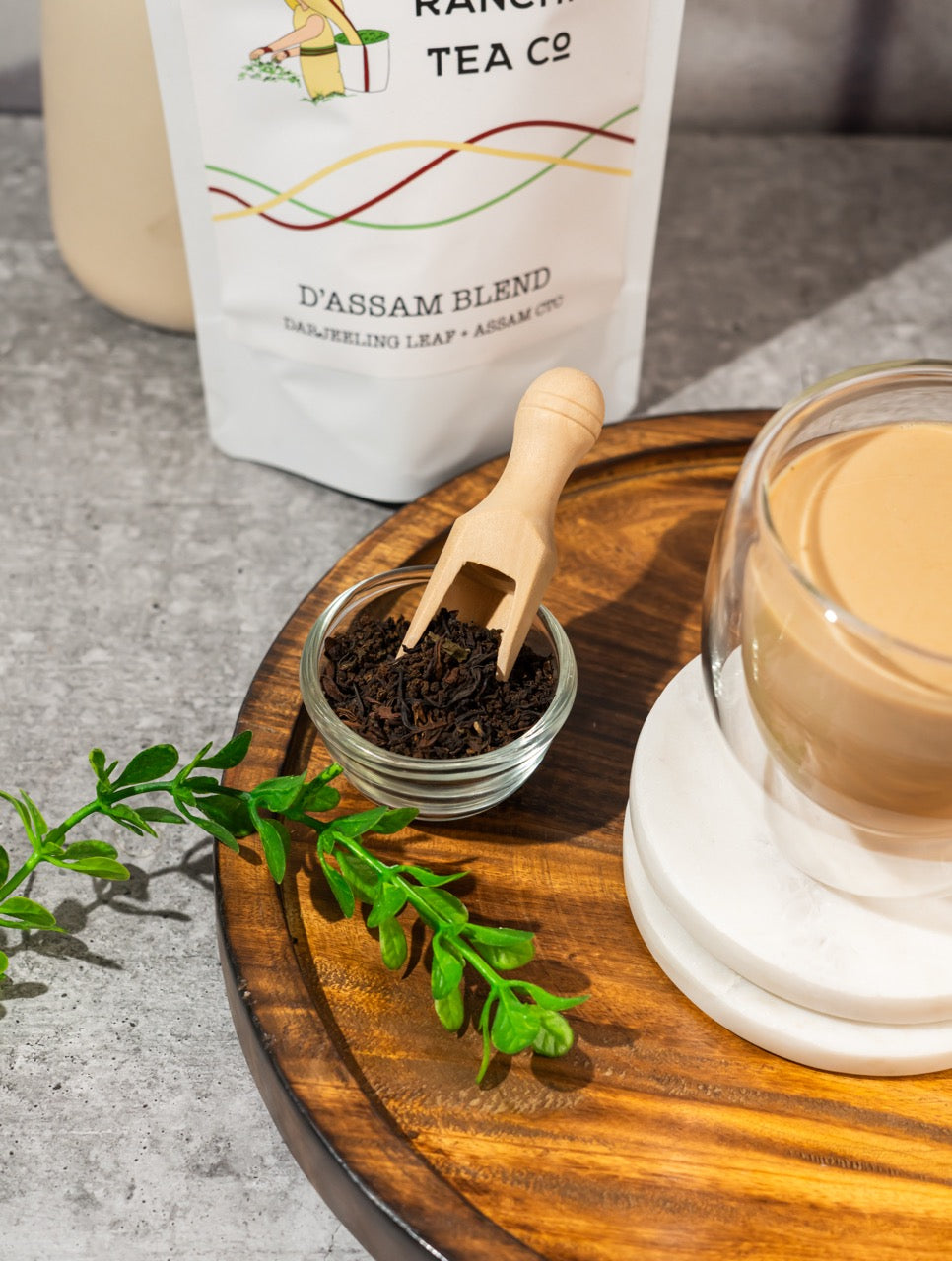 D'Assam Blend - Darjeeling Leaf + Assam CTC